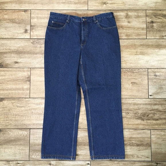 Duluth Trading Men’s Blue Denim Jeans 40x32 - Picture 2 of 5